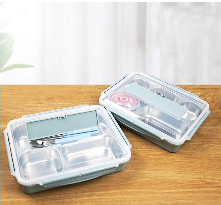 Heavybao New Design Stainless Steel Food Lunch Storage Box for School Office