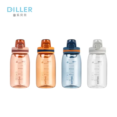 Farbkasten-Shaker-kundenspezifische Plastikwasserflasche mit CER/EU