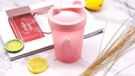 Echt beliebte 600 ml Gym Kunststoff Großhandel Joyshakers Cup Custom Logo Blender Sport Protein Shaker Flasche